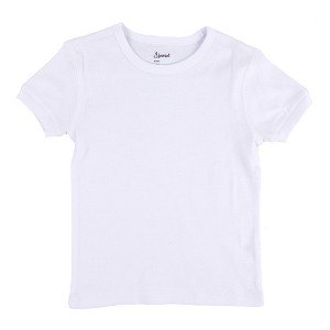 Leveret Cotton Kids Short Sleeve T-Shirt - 1 of 2