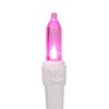 Northlight 50 LED Pink Mini Christmas Lights - 16.25 ft White Wire - 4 of 4