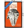 Trends International Star Wars: Solo - Millennium Falcon Framed Wall Poster Prints - 3 of 4