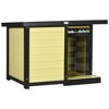 UbMelt Dog House with Flip Top Waterproof Dopg Kennel PVC Plastic Pet Shelter Cage for Small MediumDogs,Yellow - 2 of 4