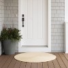 Colonial Mills Ibiza Woven Chevron Doormats - Mellow 55” x 55” - 2 of 3