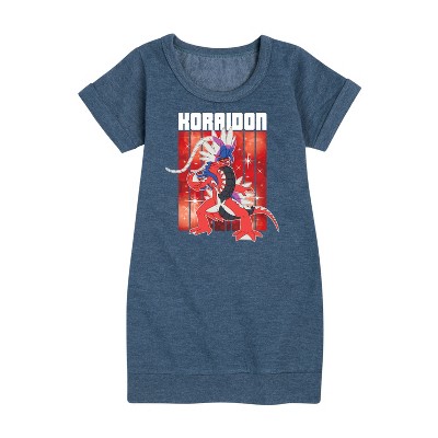 - Pokémon - Koraidon Legend Graphic Short Sleeve Fleece Dress
