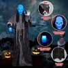 Presence 6FT Halloween Hanging Interactive Reaper - 4 of 4