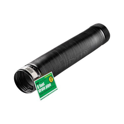 Flex-Drain 4 in. D X 8 ft. L Polypropylene Solid Drain Pipe - image 1 of 1