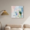 Art Remedy Verdant Breeze Over White Modern Colorful Art Framed - 2 of 4