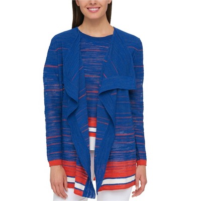 Tommy Hilfiger Womens Flyaway Cardigan Sweater