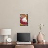 Art Remedy Burgundy and Cork Boho Abstract Wall Art Framed - 2 of 4