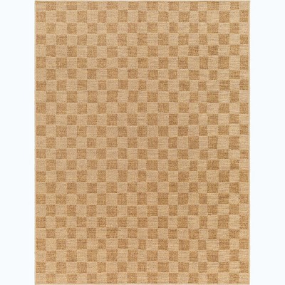 Mark & Day Tramell 7'10"x10' Rectangle Woven Indoor Area Rugs Medium Brown: Stain-Resistant, Pet Friendly, Modern Decor