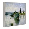 Stupell Industries The Seine at Lavacourt Framed Giclee Art, Gray, 20" x 16" - 2 of 4