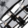 Chloe Lighting Sienna Contemporary 4 Light Matt Black Finish Ceiling Pendant 20" Wide - 2 of 4