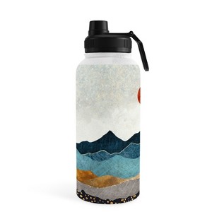SpaceFrogDesigns Amber Dusk Water Bottle - Society6 - 1 of 4