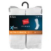 Hanes Premium Men's X-Temp Ultra Cushion Crew Socks 6pk - 3 of 3
