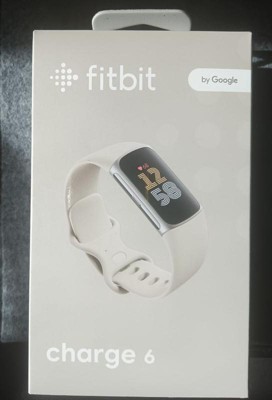  Fitbit Charge 6 Fitness Tracker with Heart Rate, GPS, Premium  Membership, Health Tools - Porcelain/Silver : Electronics