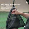 Triangle Storage Mesh Hanging Bag Foldable Kitchen Basket Picnic Tableware Drying Net Food Vegetable Organize Tool - 3 of 4