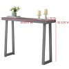 Kings Brand Furniture – Claude Console Table, Modern Entryway Table with Sleek Design for Hallway, Living Room, or Behind Sofa - 3 of 3