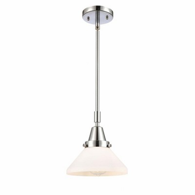 Caden - 1 Light Stem Hung Mini Pendant In Industrial Style-9.13 Inches Tall and 8 Inches Wide