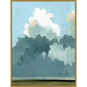 Amanti Art Cumulus Terrain I by Emma Caroline Framed Canvas Wall Art - 1 of 4