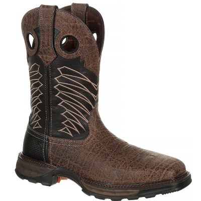 Men's Durango Maverick XP Steel Toe Waterproof Western Work Boot, DDB0176, Brown