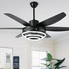 Bella Depot 56" Modern Ceiling Fan with Light - 2 of 4