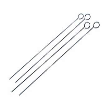 Grill Mark Silver Stainless Steel BBQ Skewers