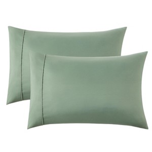 Bedsure-Polyester Microfiber Pillowcase 2 Pack Super Soft and Cozy Peached Fabric - 1 of 4