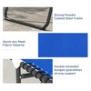PAGED Folding Lawn Chair Camping Chair with Pillow Steel Frame, Breathable Mesh for Camping, Garden, Beach, Patio - 2 of 4