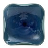 Uttermost Blue Lagoon Outdoor Bowl with Organic Wavy Edges Glossy and Blue Green Finish - 3 of 4
