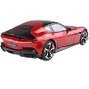Ferrari 12Cilindri Rosso Imola Red with Black Top with DISPLAY CASE Limited Edition to 200 pieces 1/18 Model Car by BBR - 4 of 4