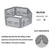 Dolonm 6 panels, foldable/movable plastic pet fence with door Lockable - 4 of 4