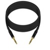 Monoprice Premier Series 1/4 Inch (TRS) Male to Male Cable Cord - 10 Feet - Black | 16AWG (Gold Plated) - 2 of 4