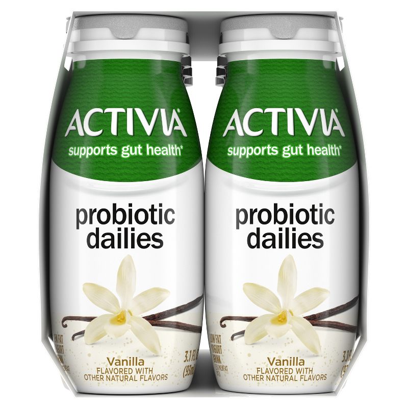 Activia Probiotic Dailies Vanilla Yogurt Drink - 8ct/3.1 fl oz Bottles, 6 of 16