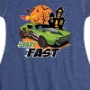 Girls' - Hot Wheels - Scary Fast Fit & Flair Cap Sleeve Dress - 2 of 3