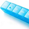 Sukuos XL Pill Box, Case w/Clear Lid, Arthritis-Friendly, BPA-Free, Easy-Clean - 4 of 4