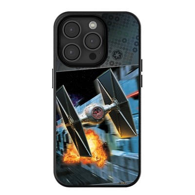 Keyscaper Star Wars TIE Fighter Portrait MagSafe Compatible Cell Phone Case for iPhone 15