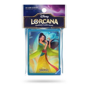Ravensburger Disney Lorcana TCG Card Sleeves - Set 9 Fabled - Mulan - 65 Protective Sleeves for TCG Decks - 1 of 1