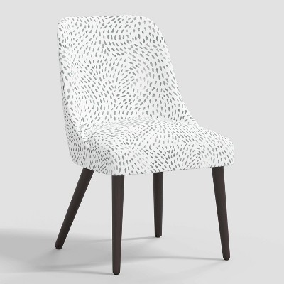 Geller Modern Dining Chair In Patterns Dry Brush Skin Gray Target