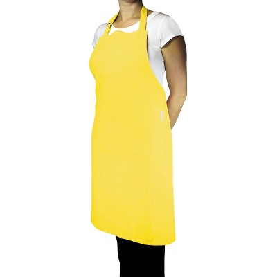 yellow apron