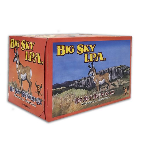 Big Sky IPA Beer - 6pk/12 fl oz Cans - image 1 of 1