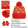 The Grinch All-Over Character Print Youth 2-Piece Knit Beanie & Gloves Set - 2 of 4