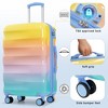 Gulches Luggage Set 3 Piece ¨C Hardshell Suitcases with Spinner Wheels and TSA Lock, Lightweight Durable PC+ABS, Expandable for Travel (20"/24"/28") - 2 of 4