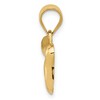 Black Bow Jewelry 14k Yellow Gold Small Polished Chai Pendant - 2 of 4