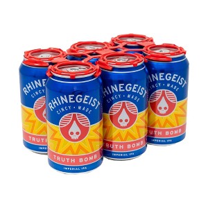 Rhinegeist Truth Bomb Imperial IPA Beer - 6pk/12 fl oz Cans - 1 of 4