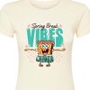 Women's - SpongeBob SquarePants - Spring Break Vibes Fitted Graphic T-Shirt - 2 of 4