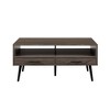 Okak Modern Hairpin-Leg Coffee Table with Storage Minimalist Design, Ready-to-Assemble - 4 of 4