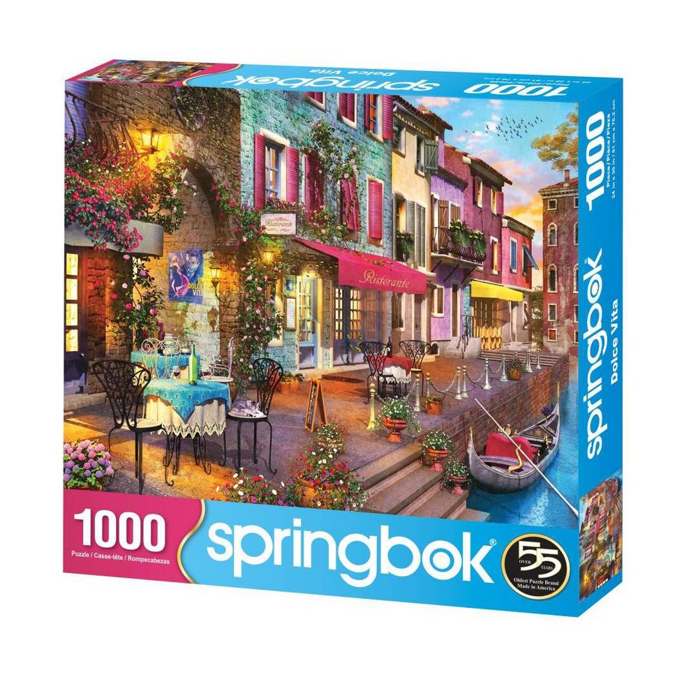 Photos - Jigsaw Puzzle / Mosaic Springbok Spring and Summer: Dolce Vita Jigsaw Puzzle - 1000pc 