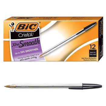 BIC Cristal Xtra Bold Ball Pens - Black, 24 ct - Pay Less Super Markets