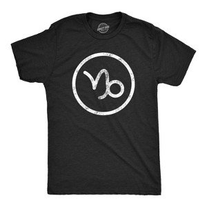 Mens Zodiac Symbol T Shirts Cool Astrology Gift Horoscope Birthday All Star Signs - Crazy Dog Men's T Shirt - 1 of 4