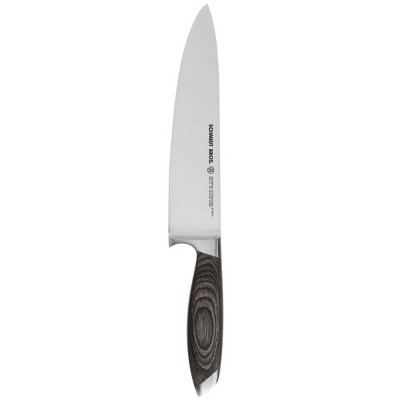 Bonded Ash 7-Piece Knife Block Set with German Stainless Steel Blades