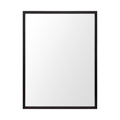 HomeRoots 42" Espresso Framed Bathroom Vanity Mirror