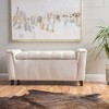 Storage Ottoman Bench, Upholstered Storage Bench, PU Upholstered Storage Bench - 2 of 4